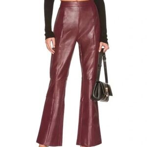 Superdown Marisol Flare Pants in Oxblood
